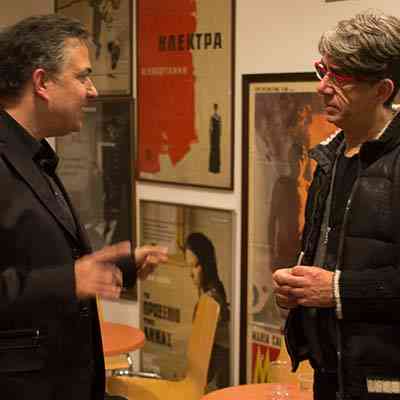 Με τον Κώστα Μπερικόπουλο.