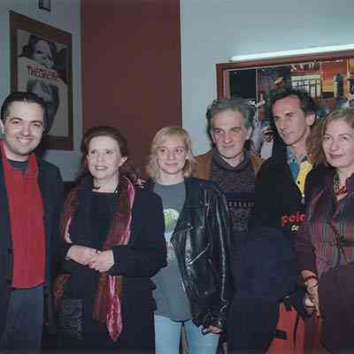 (R-L) M. Valley, P. Thanassoulis, D. Katalifos, Ekavi Douma, Ivonni Maltezou and I.