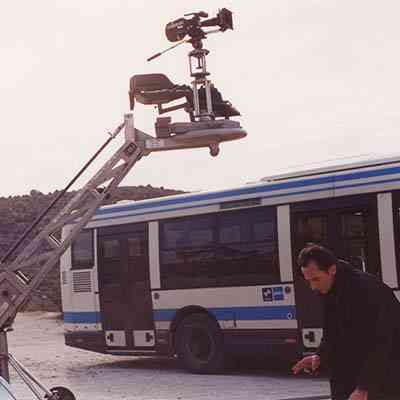 We also had a crane...