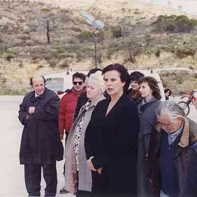 Pendeli, before the take. I used the same location in Alemaya for a scene  that eventually didn't make it into the picture.