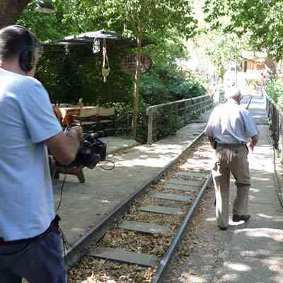 Ano Zachorou. The only scenes in the film I shot myself.