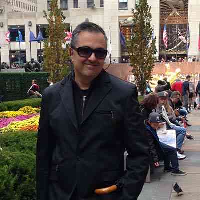 October 2014, New York. Shortly bfore the screening.